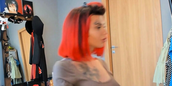 solo tattooed lady masturbate until orgasm