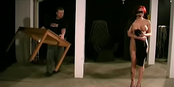 sultry floozy is fucked by a fake penis