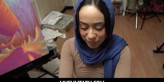 muslimtabu arab teen stepsister dania vegax left her stepbrother with blue balls
