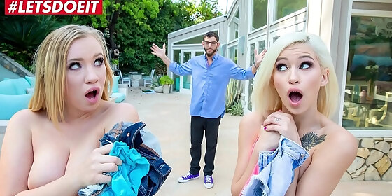 letsdoeit poor guy fucked by bailey brooke and kiara cole