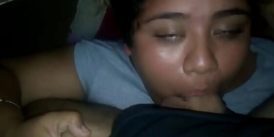 she runs away from home to suck her s cock