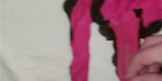 cumming in little dirty panties