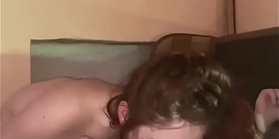 handjob blowjob deepthroat riding and a cumshot for this sexy slut to lick and eat
