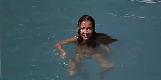 the man with the golden gun sexy skinny dipping girl gif