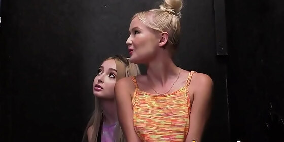blonde teenagers suck black dicks