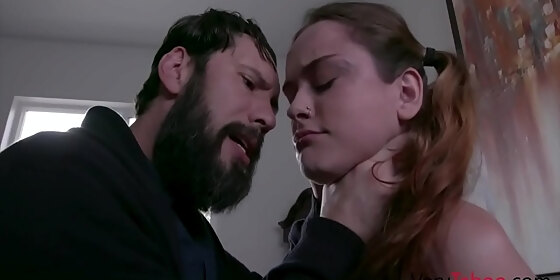 stepdaddy punishes and fucks for being a slut lily glee