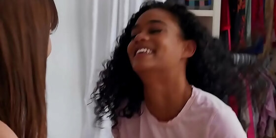 teen lesbians in pajams interracial