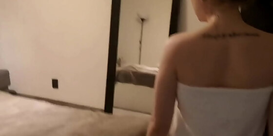 russian beautiful model maya morgen sucks cock gets doggy style rides and swallows cum full version