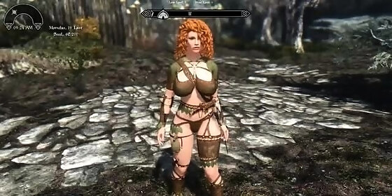 orc fucks a sexy female nord