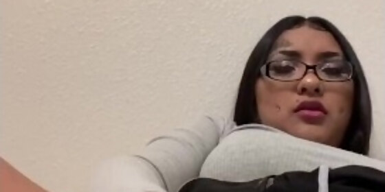 latin pussy playing with toy