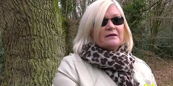 oldnanny british mature and blonde lesbo action