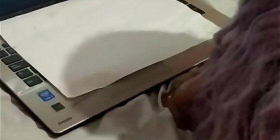 sexsicouple s big ass masturbates watching my video