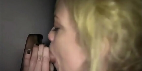melanie sucks strangers at the sexshop
