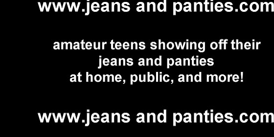 you can watch me try on my new jeans