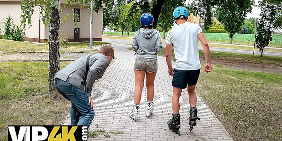 hunt4k for cash naughty chick cheats on cuckold bf with rich stranger