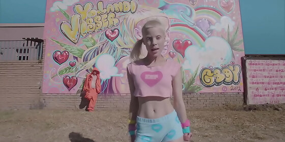 die antwoord b s on fire yolandi only music video