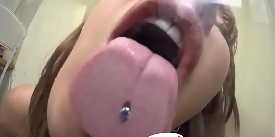 japanese asian tongue spit face nose licking sucking kissing handjob fetish more at fetish master net
