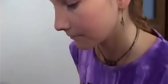 great love stick sucking skills of brunette bella