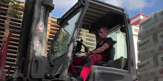 when i get an erection at work on a forklift
