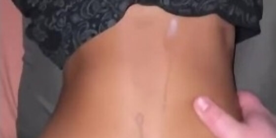 i cum on her back and keep fucking