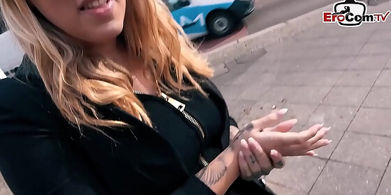 real sex date with a german tattoo bitch