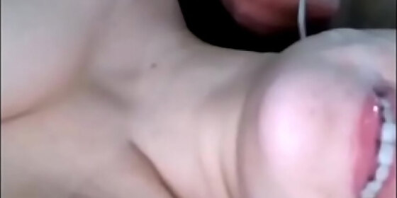 naughty girlfriend facial cumshot