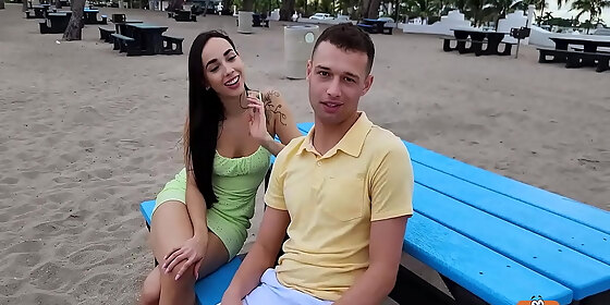 sneaky hotel sex johnny love gaby ortega