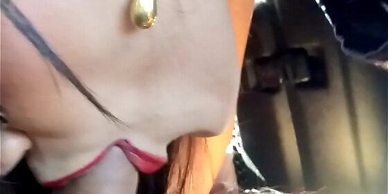 i get a bitch in my car and it sucks me