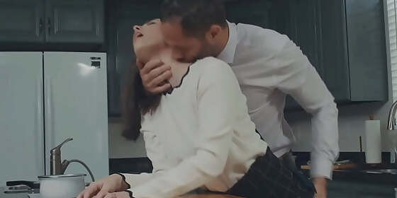 romantic sex with a cute young wife