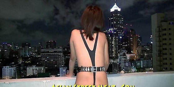 Blitz Blowjob In Hd - Bangkok Beauty Braves Balcony Blitz HD SEX Porn Video 12:00