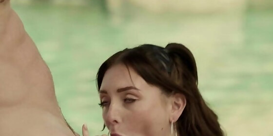 analtime xxx horny guy passionately buttfucks his gorgeous girlfriend charlotte sins near the pool
