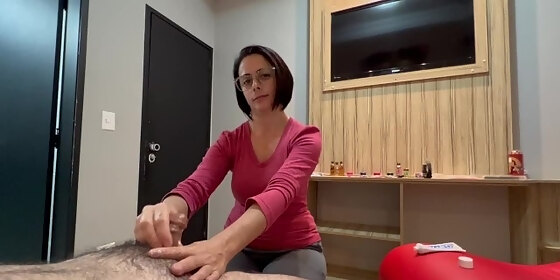 julia blocked orgasm right under the tip