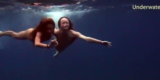 submerged hot babes underwater