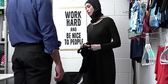 what happens if a cute muslim chick tries to steal some sex toys at the mall