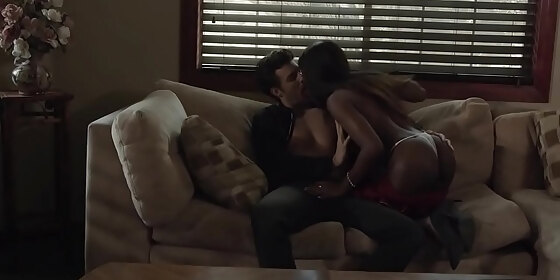 hot ebony chick ana foxxx fucking getting fucked by her favorite giant white meaty cock