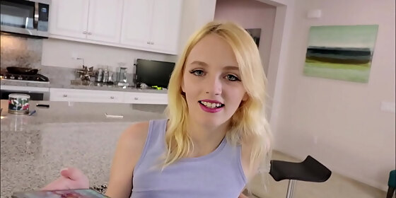 tiny young blonde teen step sister kate bloom pov