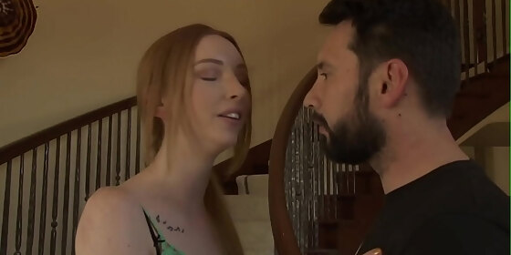 stepmom watches her teen getting cum showered
