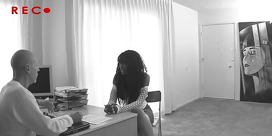 black mom gets fucked by white cock for the first time