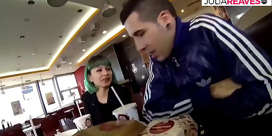 met a punk girl in the diner and fucked in the toilet straight away
