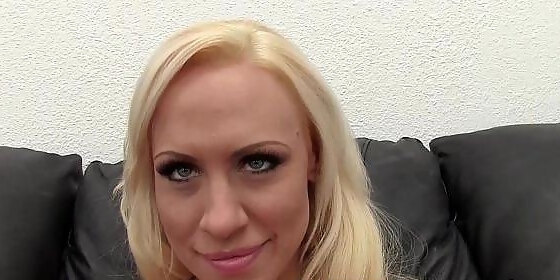 big tits milf creampie on casting couch