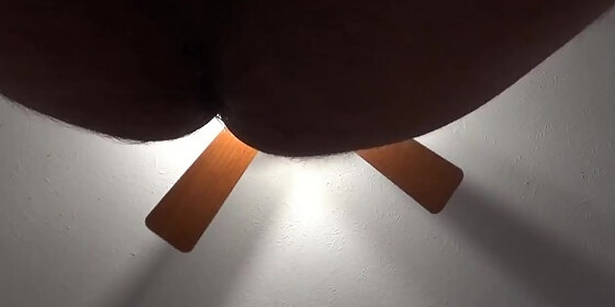 homemade pegging with thick bbc dildo with my sexy pawg hairy ink d wife doggy style underneath view