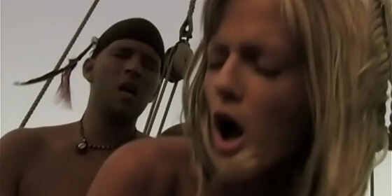 blonde pussy pirate chrystal has her ass plundered