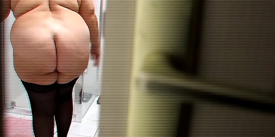 step mom taking bath
