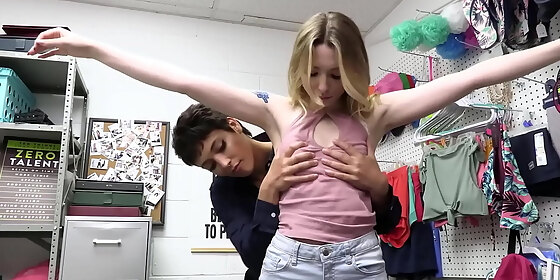 new inspector want some fun with blonde shoplifter teenrobbers com allee anne brooklyn gray