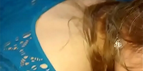 very horny touching me and giving a blowjob with cock and balls