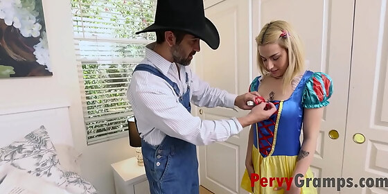 teen plays dress up with step grandpa chanel camryn