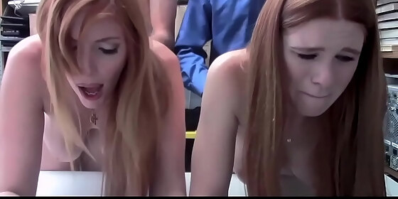 foursome sex with two shoplyfters and two security guards scarlett snow lauren phillips