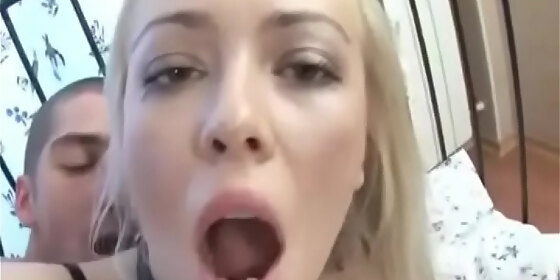 ukranian blonde gets rough anal