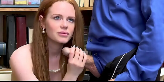 tiny redhead sucking huge cock ella huges