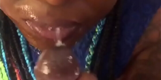 whitneysowet sucking it up